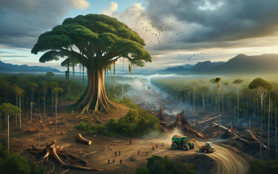 Desmatamento na Amazônia cresce 55% em abril de 2025 e perde área do tamanho de Belo Horizonte