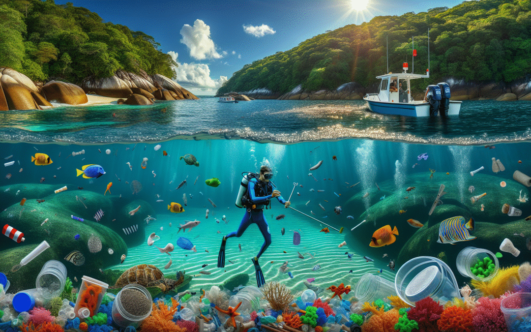 Microplásticos em Áreas Marinhas Protegidas do Brasil: Impacto, Origem e Desafios para a Conservação