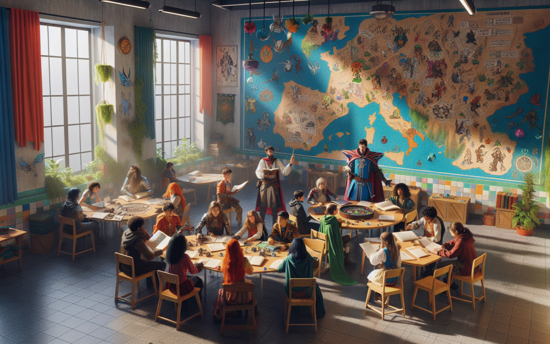 RPG na Educação: Como Jogos de Interpretação Transformam o Aprendizado e Engajamento dos Alunos