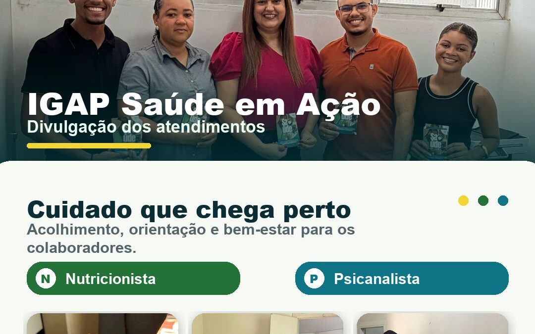 IGAP Saúde em Ação: Cuidado que se Transforma em Compromisso Real