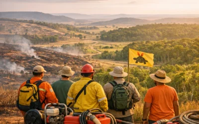 Incêndio controlado na Terra Indígena Maxakali: foco extinto